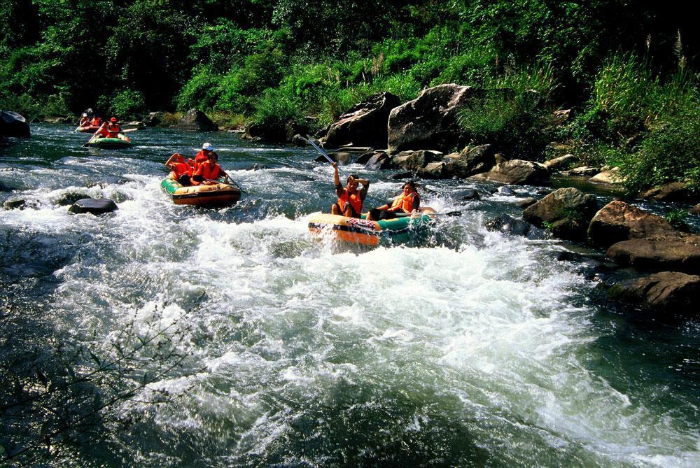 奉新仰天峡漂流