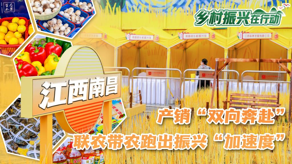 乡村振兴在行动 | 江西南昌：产销“双向奔赴” 联农带农跑出振兴“加速度” 