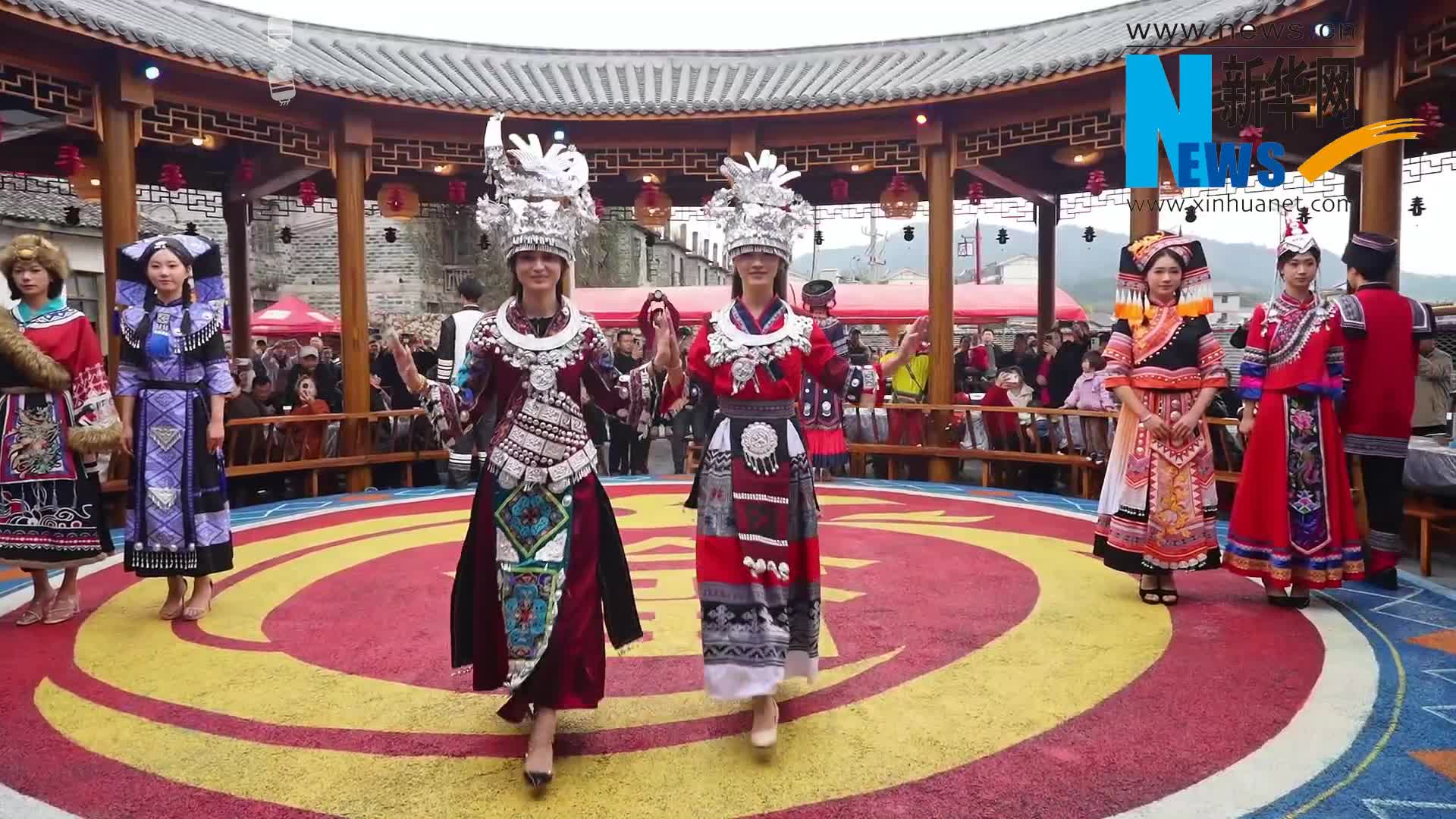 30秒速览 畲乡庙会热闹开场