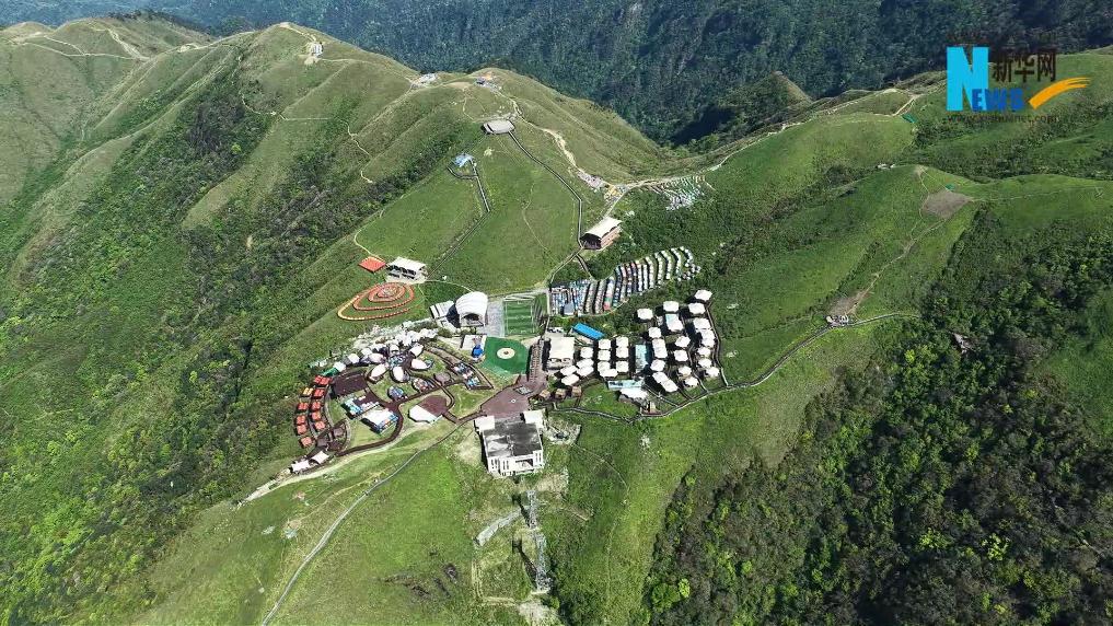 初夏武功山 高山草甸绿意盎然