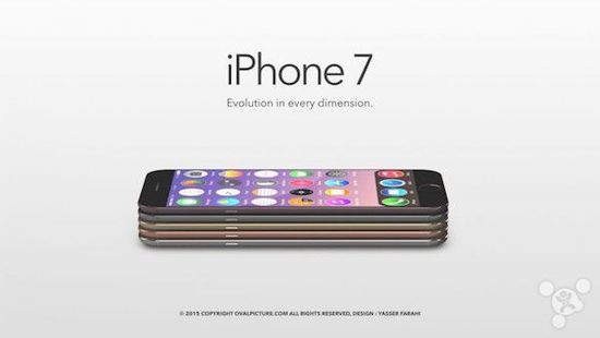 iPhone 7概念设计曝光：将配双扬声器