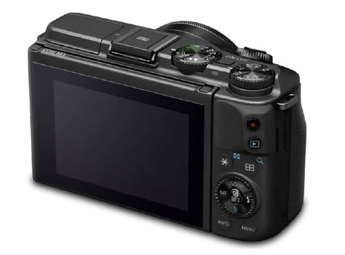 佳能EOS M3谍照泄漏 采用弹出式闪光灯 图