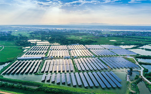 江西萬安：光伏扶貧 助農增收